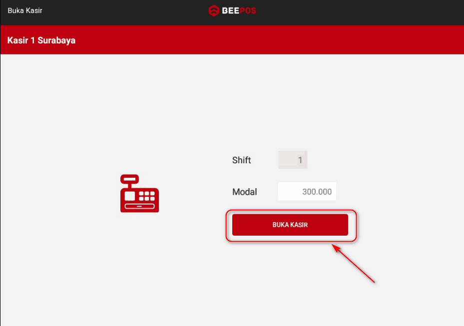 Cara Setting Modal Kasir Pada BPM Beepos Mobile Bee id