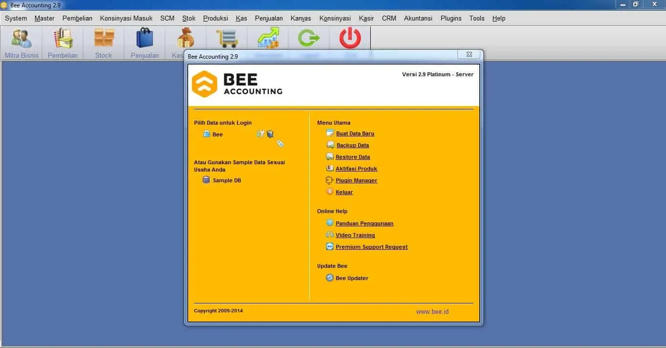 Upgrade dari Bee 2.7 ke Bee 2.9