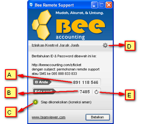 Request Remote Support Beepos Desktop