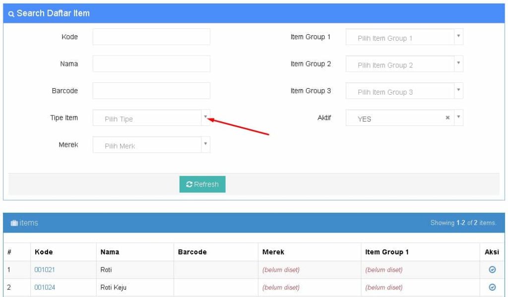 Cara Input B.O.M Untuk Produksi Beecloud