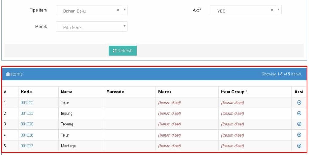 Cara Input B.O.M Untuk Produksi Beecloud