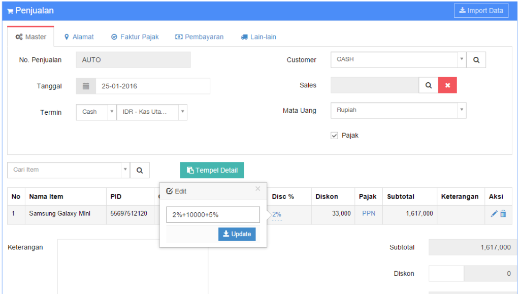 Cara Membuat Invoice Penjualan