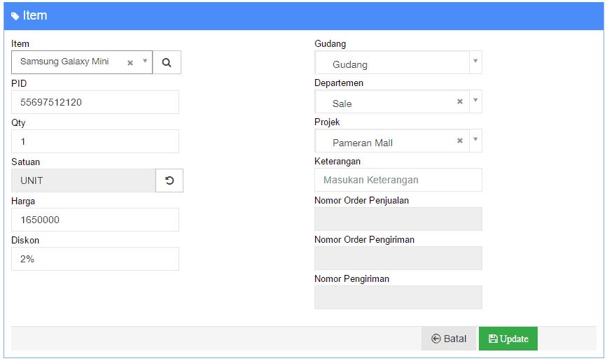 Cara Membuat Invoice Penjualan