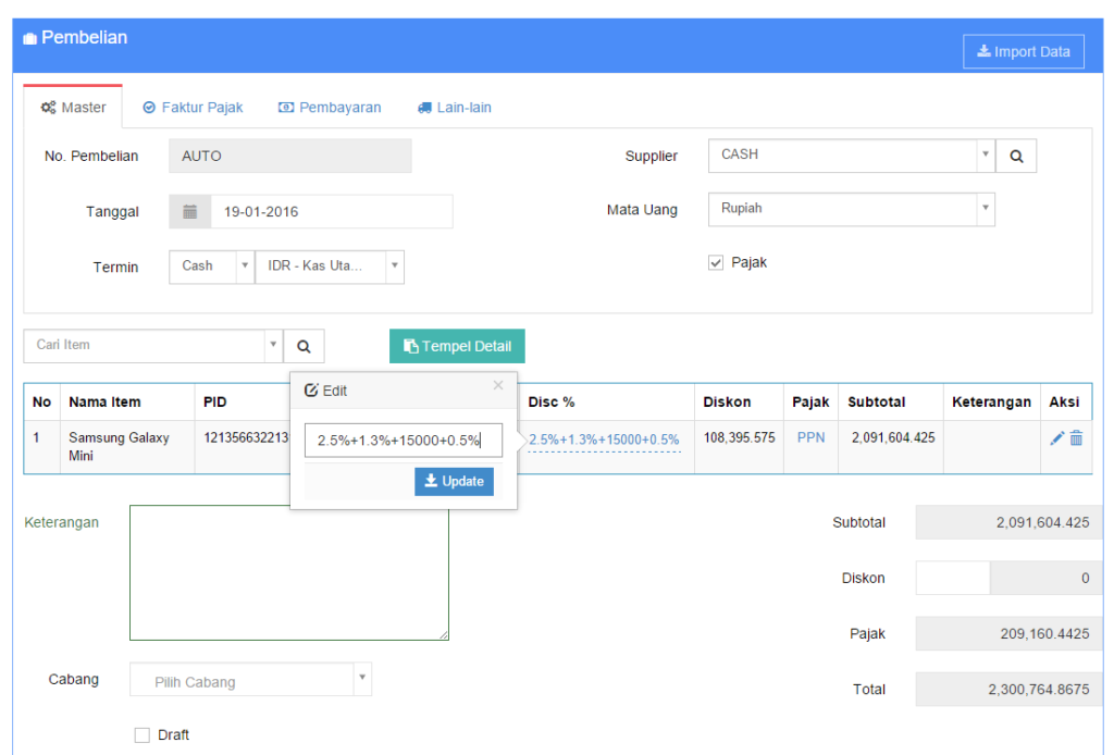 Cara Membuat Invoice Pembelian Beecloud