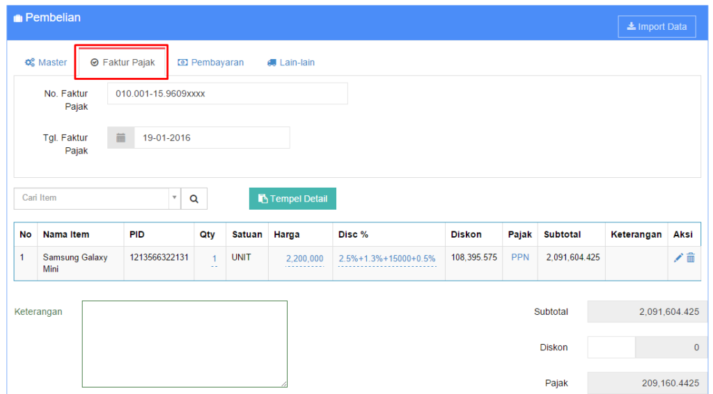 Cara Membuat Invoice Pembelian Beecloud