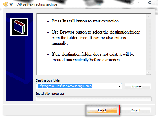 Cara Upgrade BeeAccounting 2.2 ke 2.7
