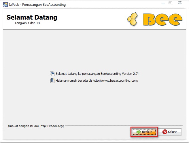 Cara Upgrade BeeAccounting 2.2 ke 2.7