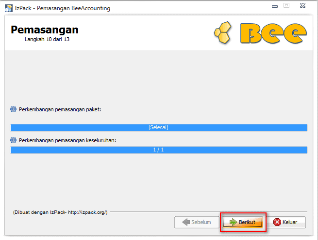 Cara Upgrade BeeAccounting 2.2 ke 2.7