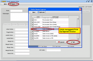 Desain Text Invoice