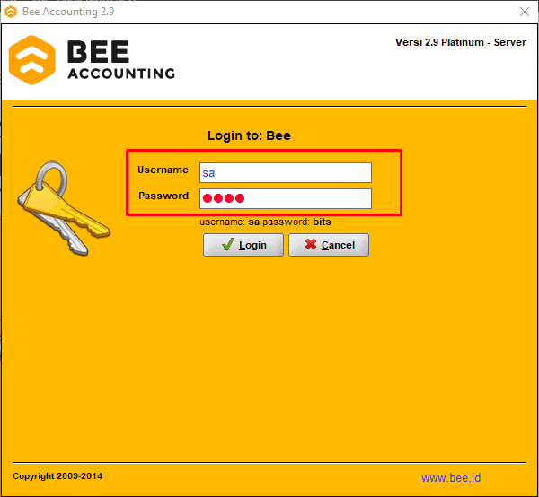 Kb User Dan Password Default Pada Beeaccounting