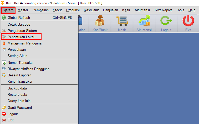 Cara Setting Default Printer