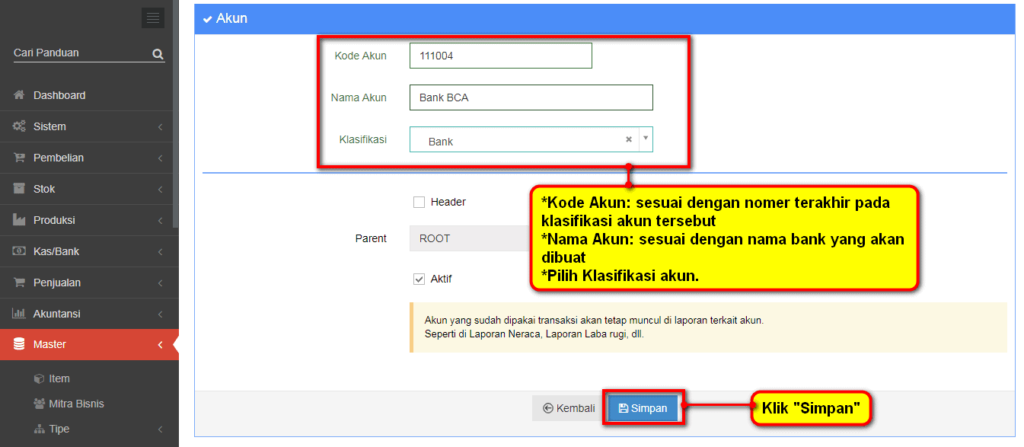 Cara Tambah atau Membuat Akun Baru Beecloud