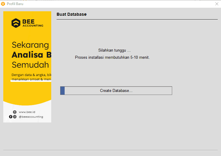Proses Membuat Database