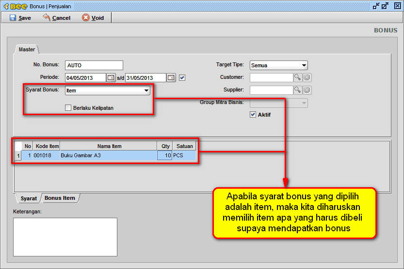 Cara Membuat Bonus di BeeAccounting