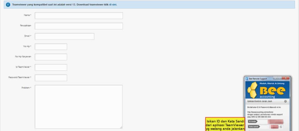 Cara Kirim Request Remote Support di Beepos Desktop