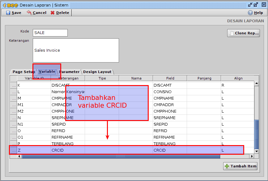 Setting Mata Uang dan Terbilang di Struk Invoice Faktur Penjualan (Text Report)