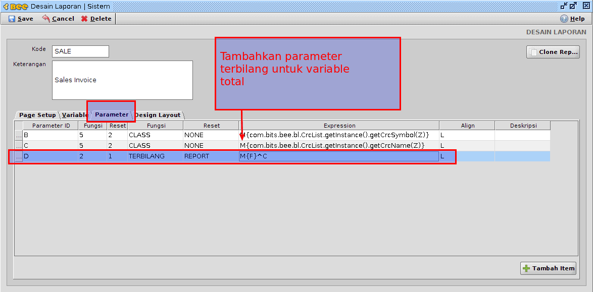 Setting Mata Uang dan Terbilang di Struk Invoice Faktur Penjualan (Text Report)