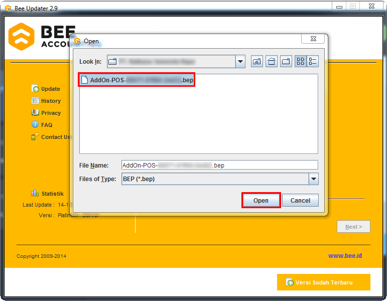 Cara Install Addons BeeAcconting