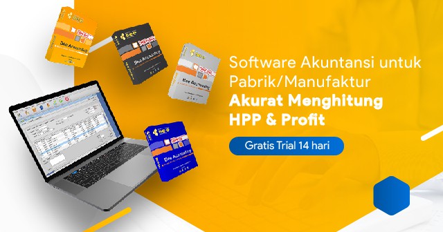 Banner Beeaccounting untuk Pabrik Produksi Manufaktur