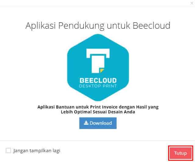 Installasi dan Cara Menggunakan Beecloud Desktop Print