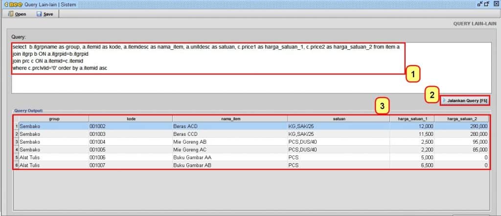 Cara Penggunaan Query Lain - lain