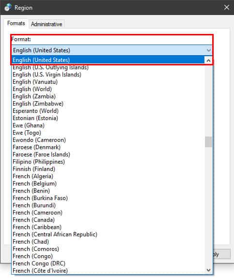 4. Set Format