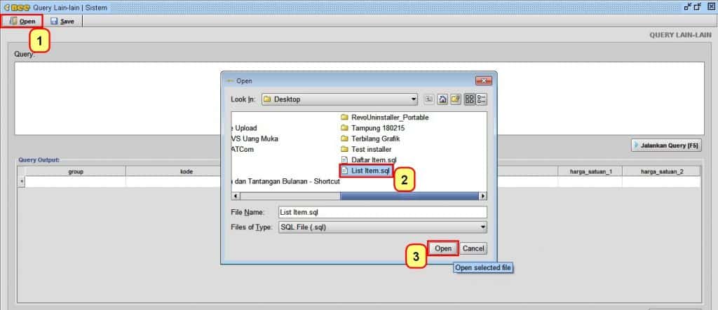 Cara Penggunaan Query Lain - lain