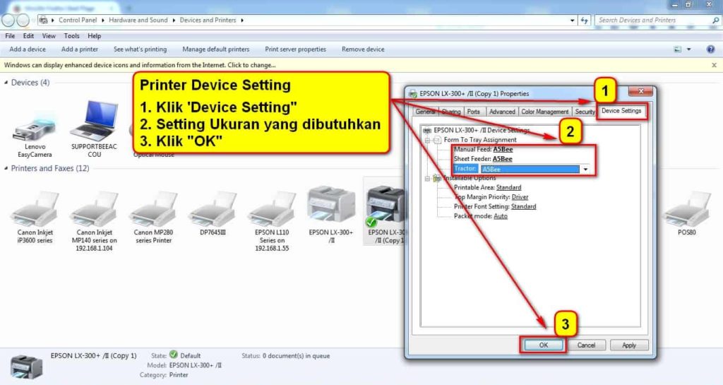 Cara Print Invoice Penjualan Ukuran Kertas A5 Beecloud