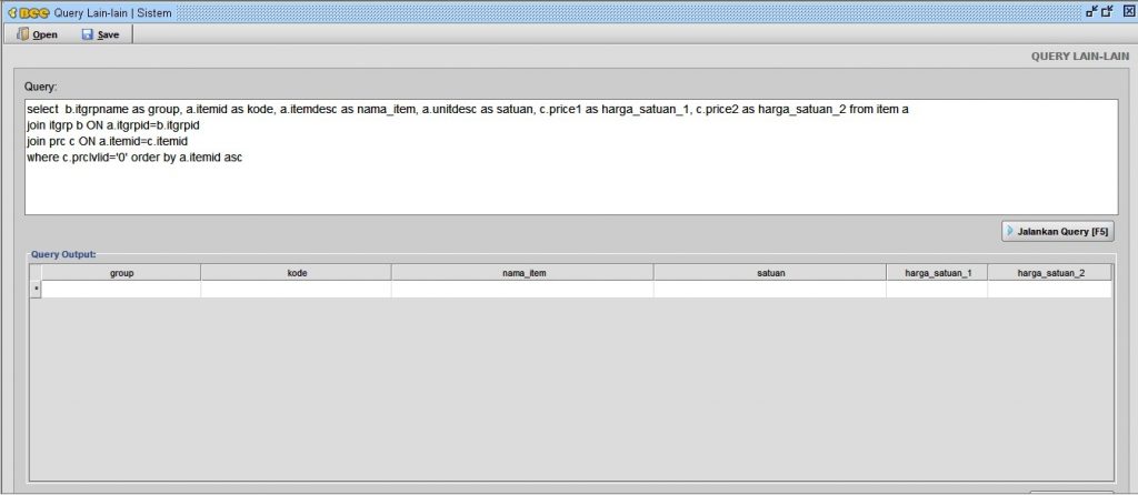 Cara Penggunaan Query Lain - lain