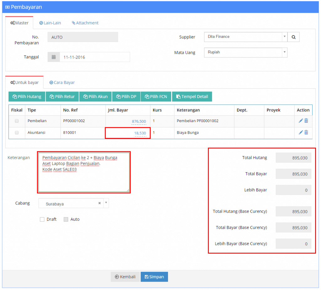 Cara Cepat Membuat Transaksi yang Berulang atau Rekuring