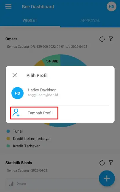Tambah Profil