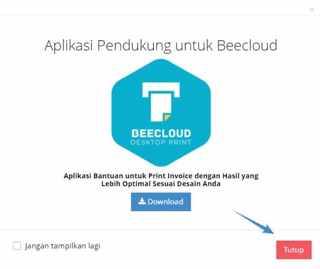 Installasi dan Penggunaan Beecloud Desktop Printing