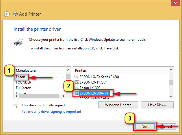 Tambah / Install Printer LX 300 di Windows - BeeAccounting