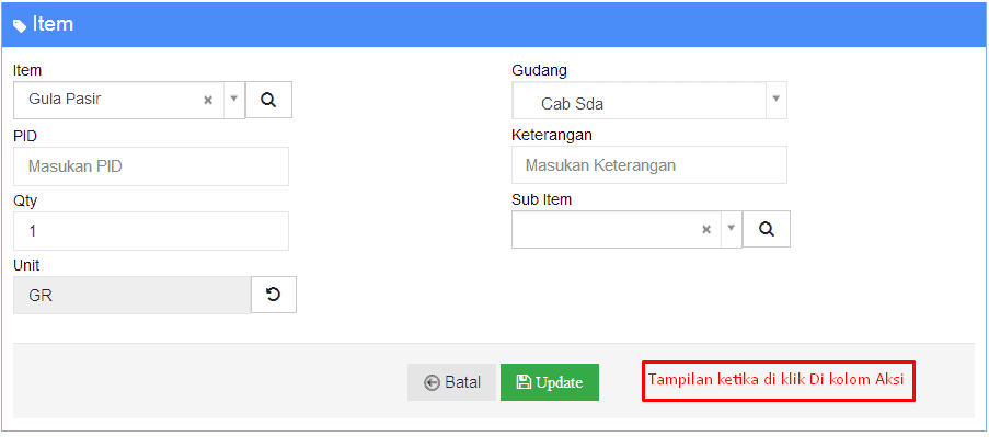 Cara Input Produksi Manual Sampai Terjadi Stock Beecloud