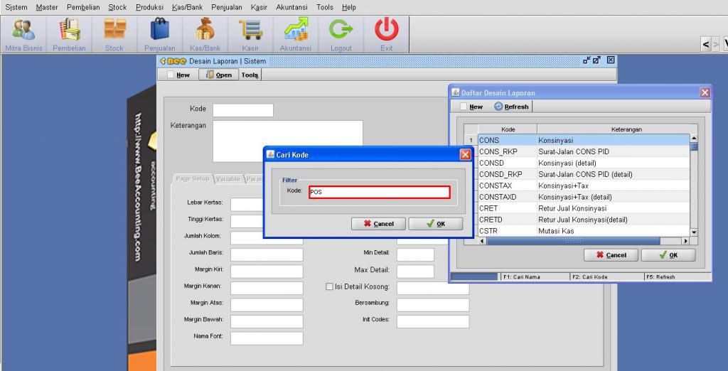 Menampilkan Total Qty Pada Nota Kasir (POS) - BeeAccounting