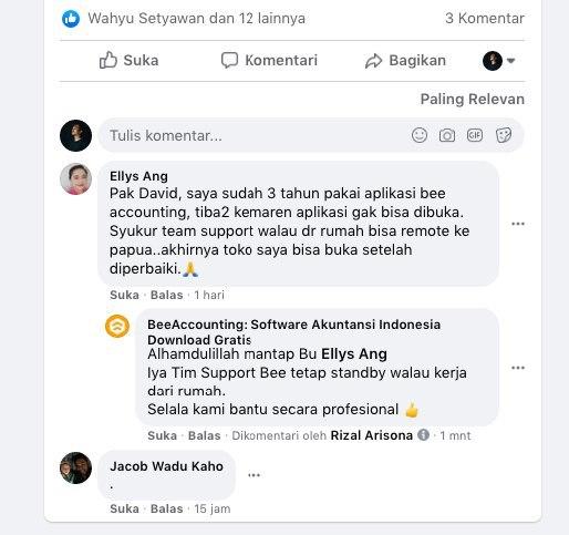 Testimoni Facebook