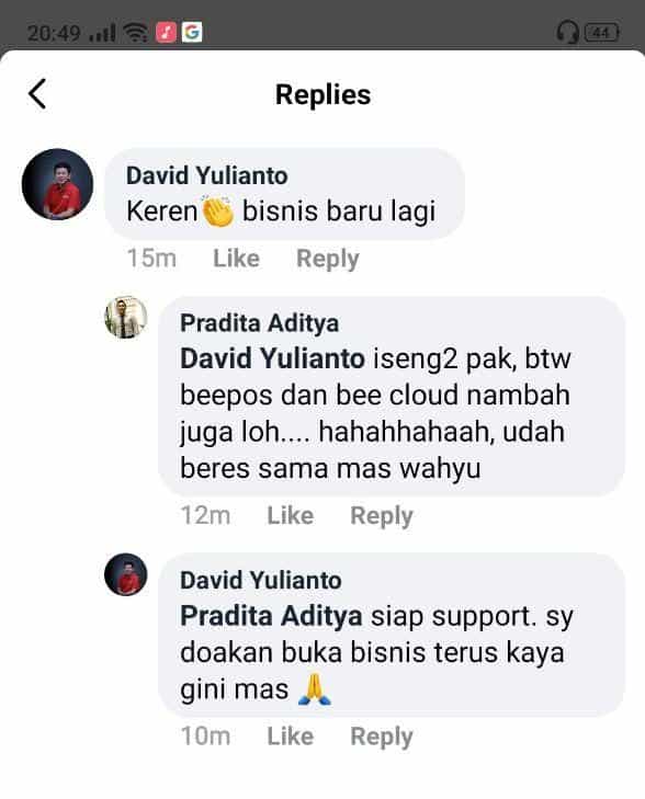 Komentar Pradita Aditya