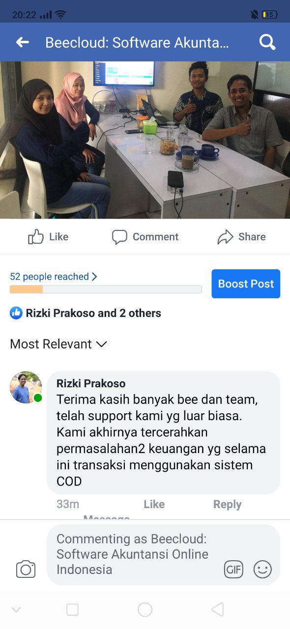 Foto Customer Rizki Prakoso