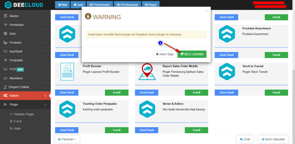 Installasi Plugin Promo Pada Beecloud (Khusus pengguna Beepos)