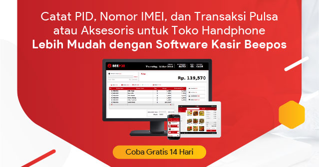 Software Kasir Terbaik Untuk Toko HP Konter HP