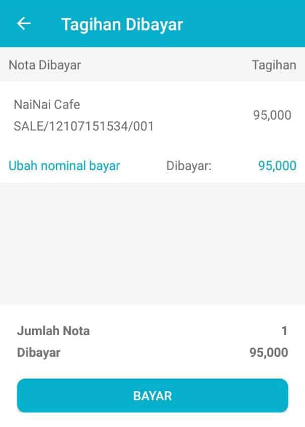 Contoh Rekap Orderan Invoice Penagihan/Faktur Tagihan Olshop