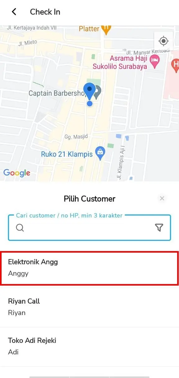 Cara Check In di Sales Order Mobile (SOM)