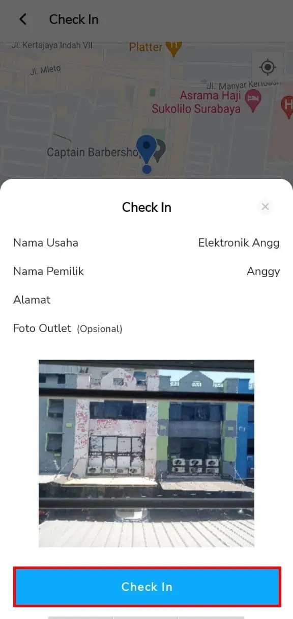Cara Check In di Sales Order Mobile (SOM)