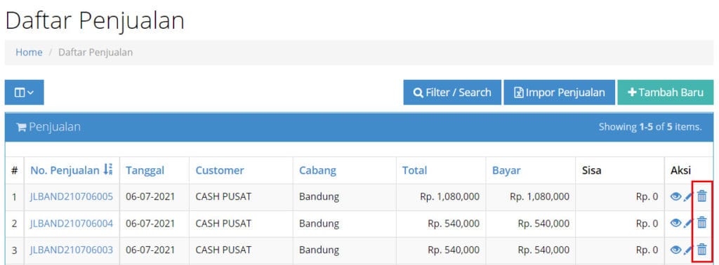 Tidak Bisa Edit atau Void Pembelian Beecloud