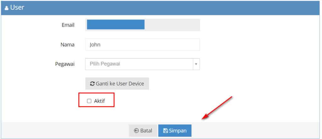 Tidak Bisa Tambah User Login Beecloud