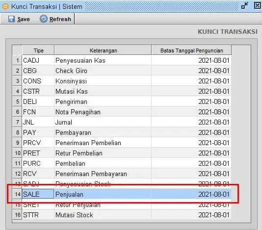 Error Melebihi Batas Kunci Transaksi Pada Beeaccounting