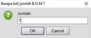 Cara Input Produksi BOM Beeaccounting