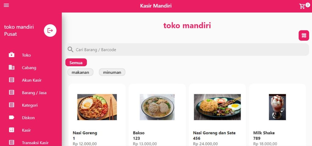 Kasir Mandiri