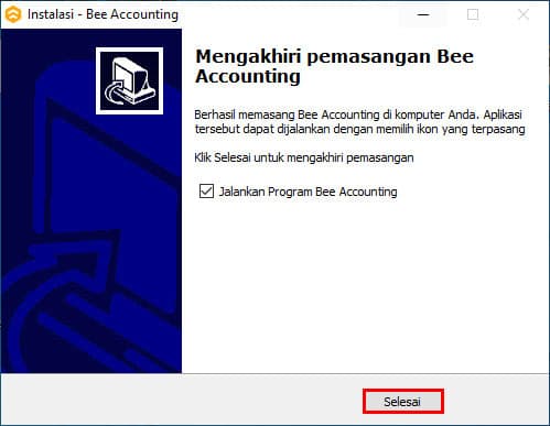 Cara Install BeeAccounting 2.9 di Windows