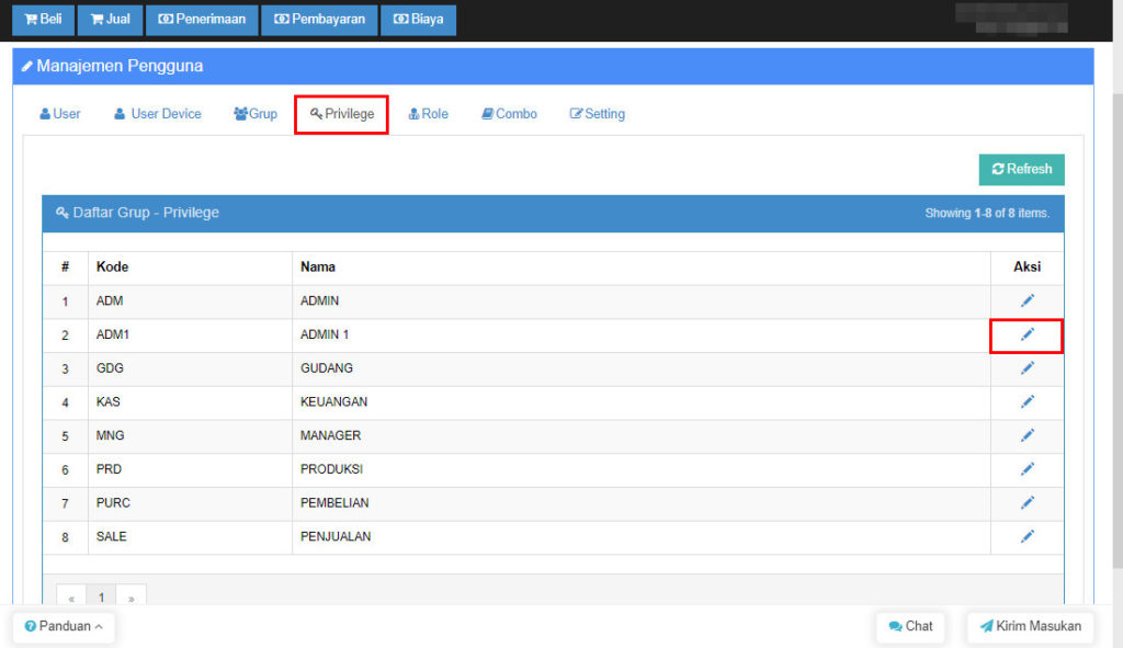 Cara Import Merk pada Beecloud